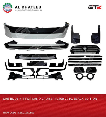 GTK Car Body Kit For Land Cruiser FJ200 2019, Black Edition