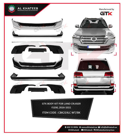 GTK Car Body Kit For Land Cruiser For 2019, White