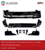 Front/Rear Lip for Prado 2018+ to Modelista Style W/LED Black