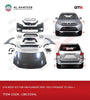 GTK Car Body Kit For Highlander 2009-2011 Upgrade To 2013 Style