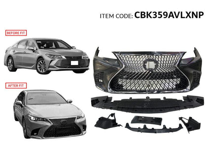 GTK Front Body Kit For Avalon 2018 Uprade To Sport Style With Crystal Logo