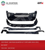 GTK Car Front And Rear Bumper Kit Fortuner 2016-2021, No Paint