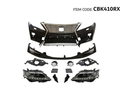 GTK Car Body Kit With Head Light Rx350 Rx450 Harrier 2009-2013