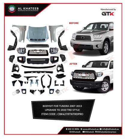 GTK Body Kit For Tundra 2007-2013 Upgrade To Trd Style 2020
