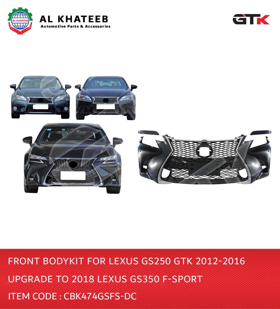 Gs8 Body Kit Front Body Kit For Gs250 2012-2015 Upgrade to GS350 F-Sport 2018