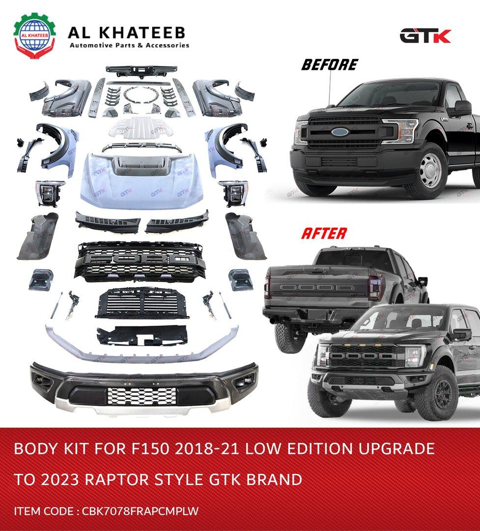 Ford Raptor Conversion Kit Ford F 150 Raptor Body Kit CONVERSION BODY KIT FOR FORD F 150 2021+