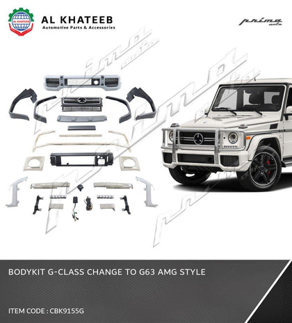 Mercedes-Benz G-Class 2007-2017 Prima Auto Car Full Body Kit Upgrade to G63 AMG Style