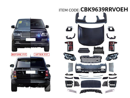 GTK Body Kit For Range Rover Vogue 2013-2017 Upgrade To 2019 Se Style