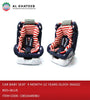 Car Baby Seat 9 Months to 12 Months Old (9-36 KGS) Red +Blue