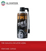 La Cadeau Tire Sealer & Inflator Spray Tool to Blow Up And Repair Tyres Tubeless & Inner Tube Motorcycle 450ML