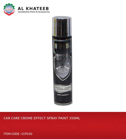 Al Khateeb Car Care Crome Effect Spray Paint 350Ml