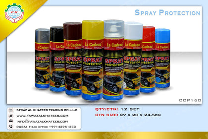 Al Khateeb La Cadeau Premier Car Paint Spray Protection Medium Yellow 500Ml