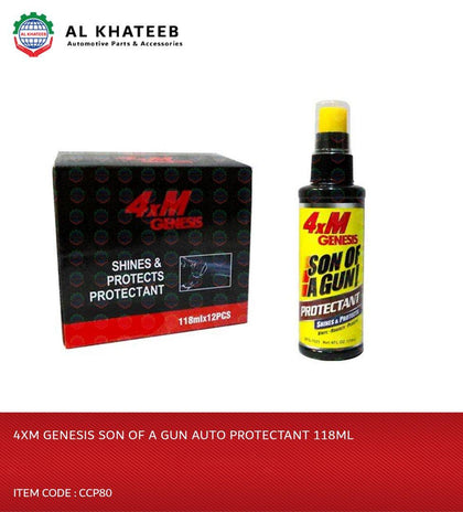 4Xm Genesis Son Of A Gun Auto Protectant 118Ml