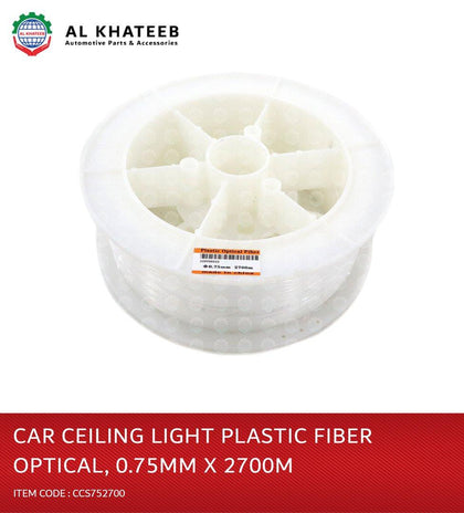 Al Khateeb Car Ceiling Light Optical Fiber Pmma 0.75Mmx2700Mm
