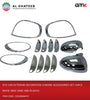 Car Exterior Decoration Chrome Accessories Set 14Pcs Matiz 2005-2009, Abs Plastic