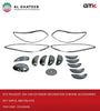 GTK Peugeot 206 Car Exterior Decoration Chrome Accessories Set 16Pcs, ABS Palstic