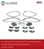 Hatchback Car Exterior Decoration Chrome Accessories Set 15Pcs 206 2004-2008, ABS Plastic