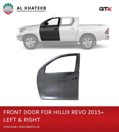 GTK Car Front Door Panel Right Hilux Revo 2015-2022