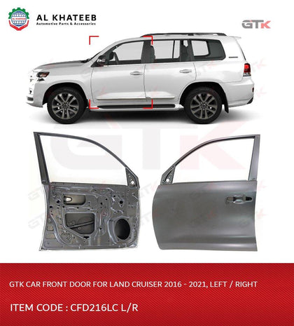 GTK Car Front Door Panel Right Land Cruiser Fj200 2016-2021