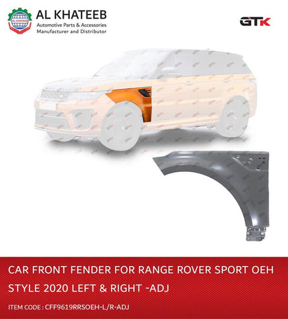 CAR FRONT FENDER FOR RANGE ROVER SPORT OEH STYLE 2020 LEFT -ADJ