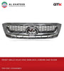 GTK Front Grille Hilux Vigo 2008-2011, Chrome and Silver