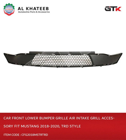 GTK Car Front Lower Bumper Grille Air Intake Grill Accessory Fit Mustang 2018-2020, Trd Style