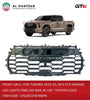 Front Grille for Tundra 2022-2025 with 3PCS Orange LED Lights and LED Bar with LED and Logo