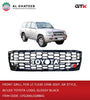 Front Grille for LC FJ100 1998-2007 GR Style with LED and Logo Glossy Black