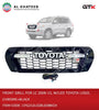 FRONT GRILL FOR LC 2008-15, W/LED LOGO, CHROME+BLACK