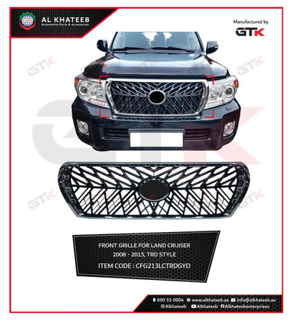 GTK Front Grille For Land Cruiser 2008-2015 Trd Style