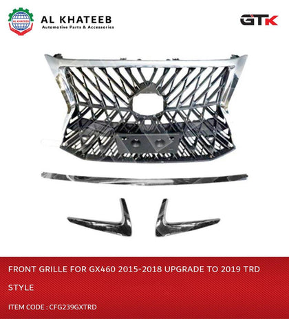 Front Grille For Gx460 2015-2018 Upgrade To 2019 Trd Style