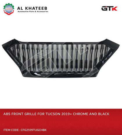 GTK Abs Front Grille For Tucson 2019+ Chrome And Black