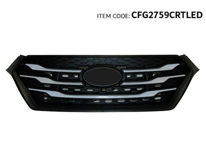 GTK Car Front Grille With Led Creta 2018+