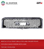 GTK Bentley Style Front Grille For Land Cruiser Pickup FJ70 2012+ Black Chrome With Logo