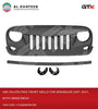 GTK ABS Falcon Face Front Grille For Wrangler 2007-2017, With Inner Mesh