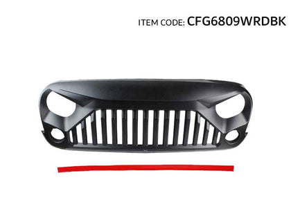 GTK Abs Falcon Face Front Grille For Wrangler 2007-2017