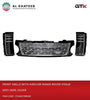 Front Grille With Airflow Vogue 2005-2009, Silver