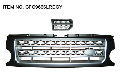 GTK Front Grille For Discovery 3 2010 Modify To Discovery 4 Style
