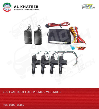 CENTRAL LOCK FULL W.REMOTE-CL116