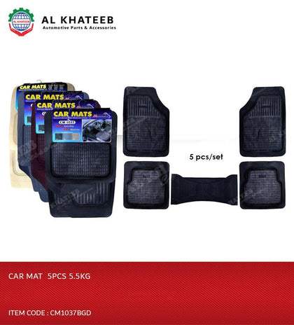 CAR MAT  5PCS 5.5KG-CM1037BGD