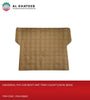 Universal PVC Car Boot Mat Trim 114Cm*110Cm, Beige