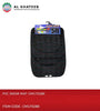 Universal Car Fit PVC Snow Floor Mat - 5Pcs/Set, Black