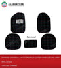Universal Car Mat 6MM Eav Hard 5PCS Black