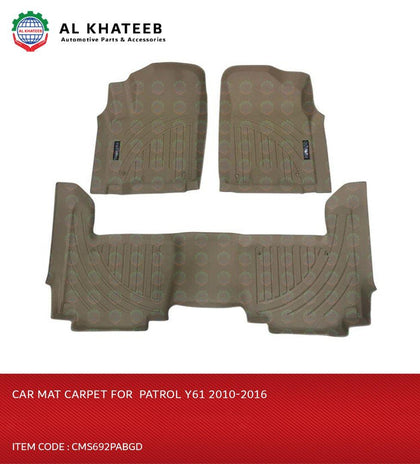 CAR MAT CARPET FOR  PATROL Y61 2010-2016