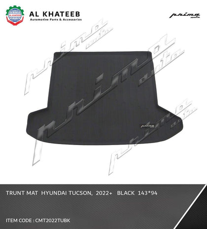 GTK Car Trunk Mat Cargo Liner Black Tucson 2022+ 143*94CM