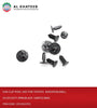Car Clip POM for Radiator Grill 19.5X12X7.3MM Black 100PCS/Bag