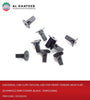 Universal Car Clips Nylon for Front Fender, Mud Flap, 20.5X22.5X14MM Black 100PCS/BAG