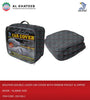 Double Layer Car Cover With Mirror Pocket & Zipper Door - Xlarge Size