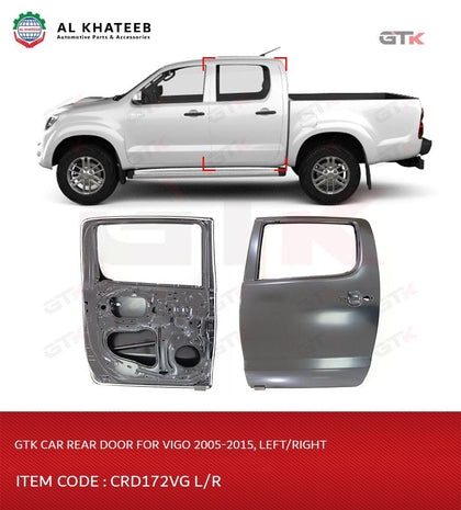GTK Car Front Door Left Panel Hilux Vigo 2012-2014