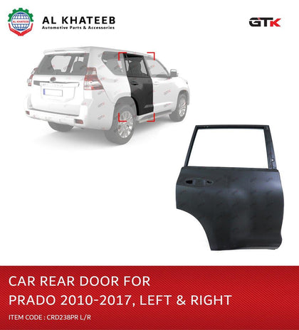 GTK Car Rear Door Left Panel Prado FJ150 2010-2019